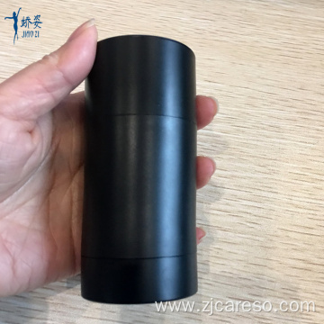 75ml Matte Black Empty Deodorant Stick Container